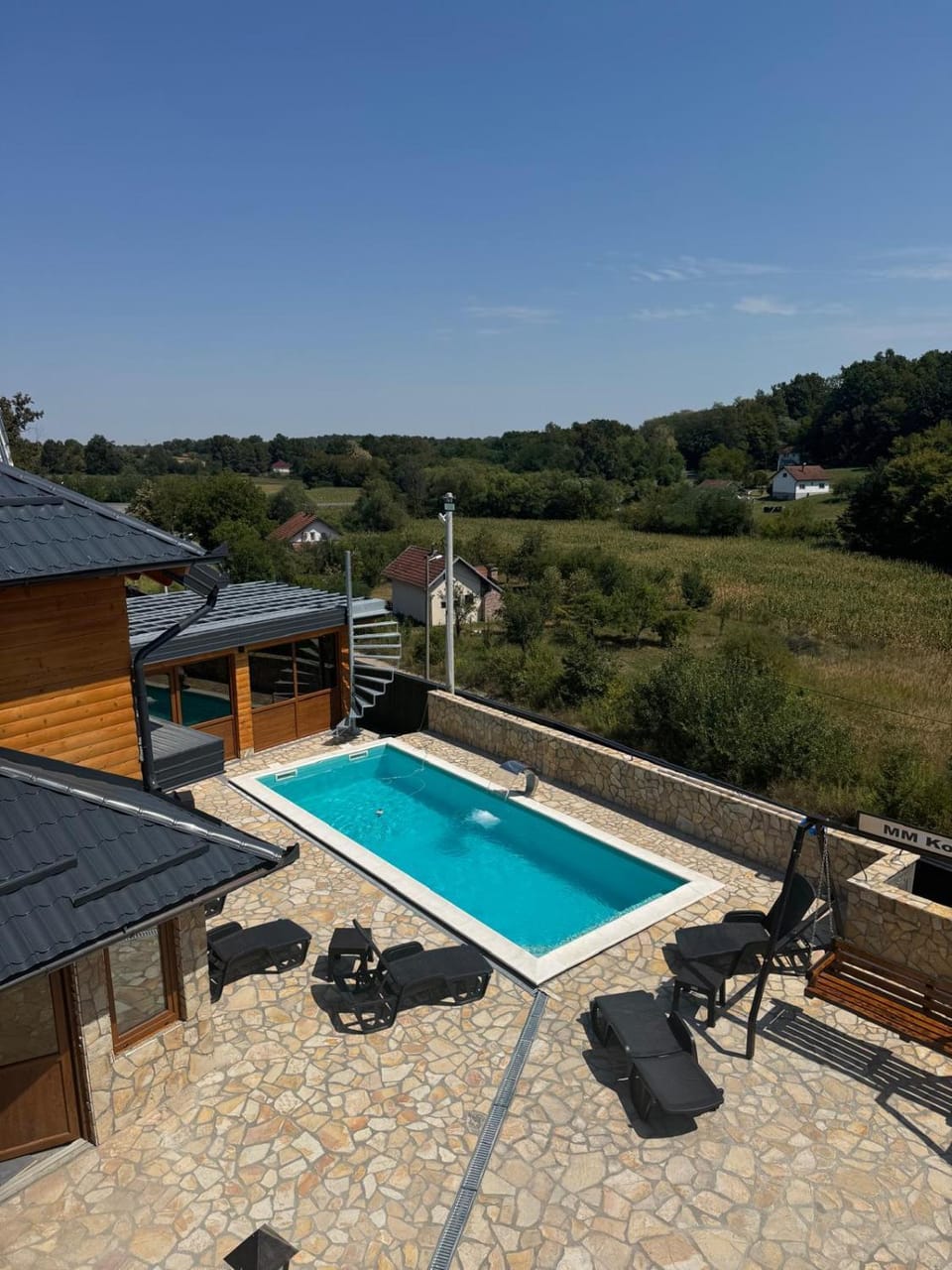 Natural landscape, Pool view