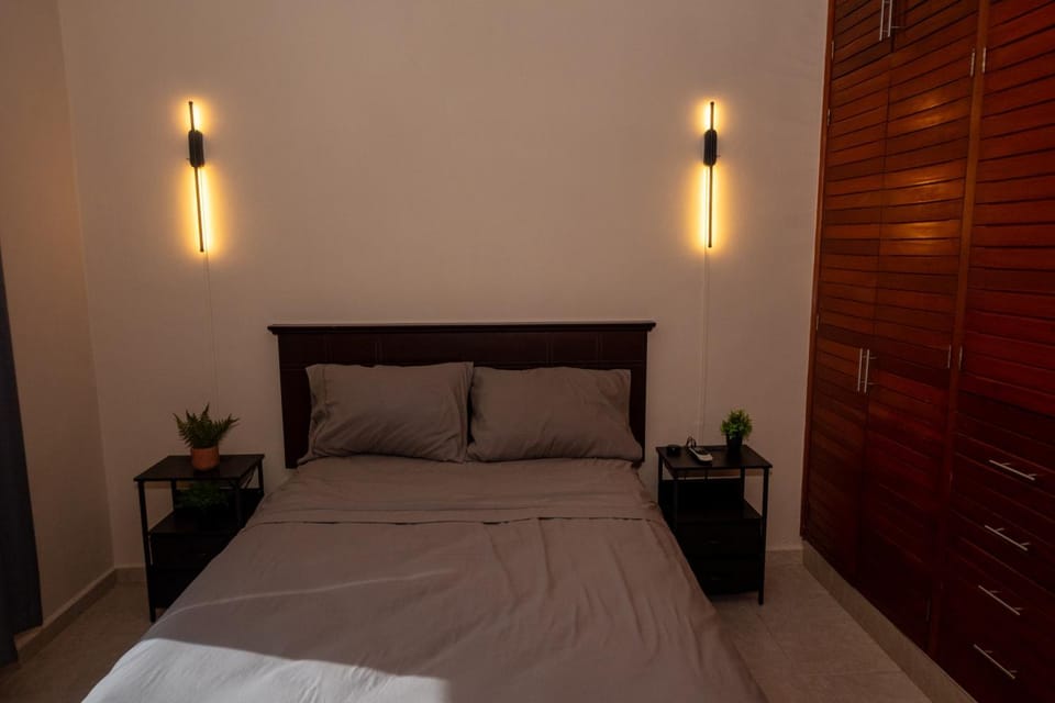 Bed, Photo of the whole room, Bedroom, wardrobe