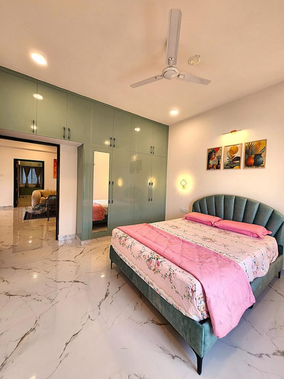 Verdant Luxe 3BHK with Balconies in Madhapur 3S Apartment in Hyderabad