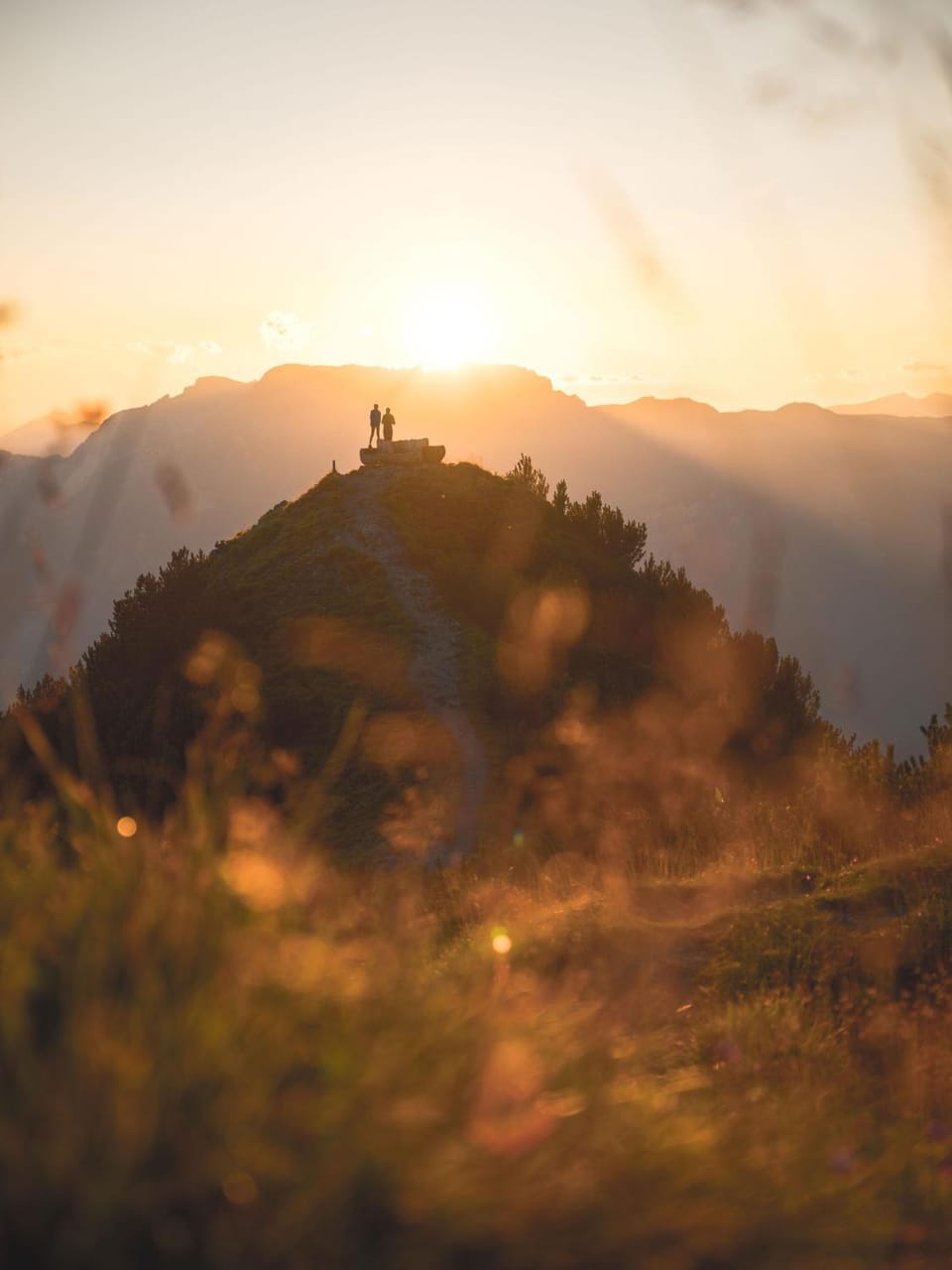Natural landscape, Mountain view, Sunrise