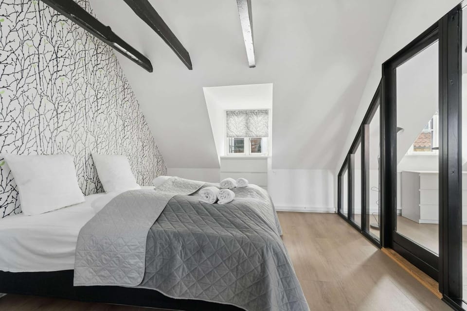 Aarhus C Lejlighed med Byudsigt Centralt & Hyggeligt Apartment in Aarhus