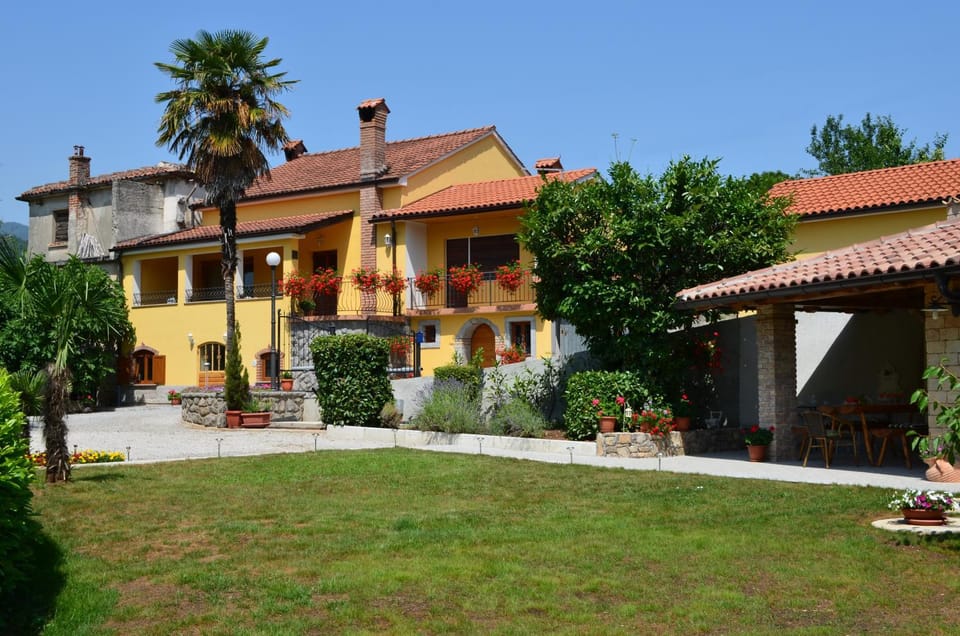 Property building, Garden, Garden view