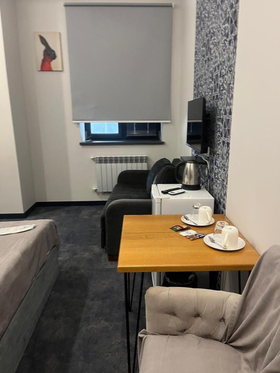 Coffee/tea facilities, Living room, Seating area