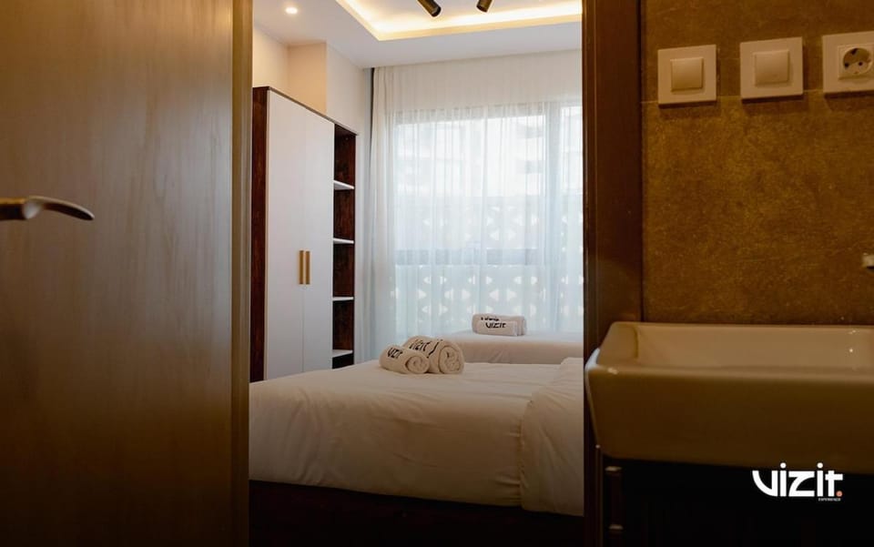 VIZIT Luxury 4BDR in Zed Near Arkan Plaza Apartment in Egypt