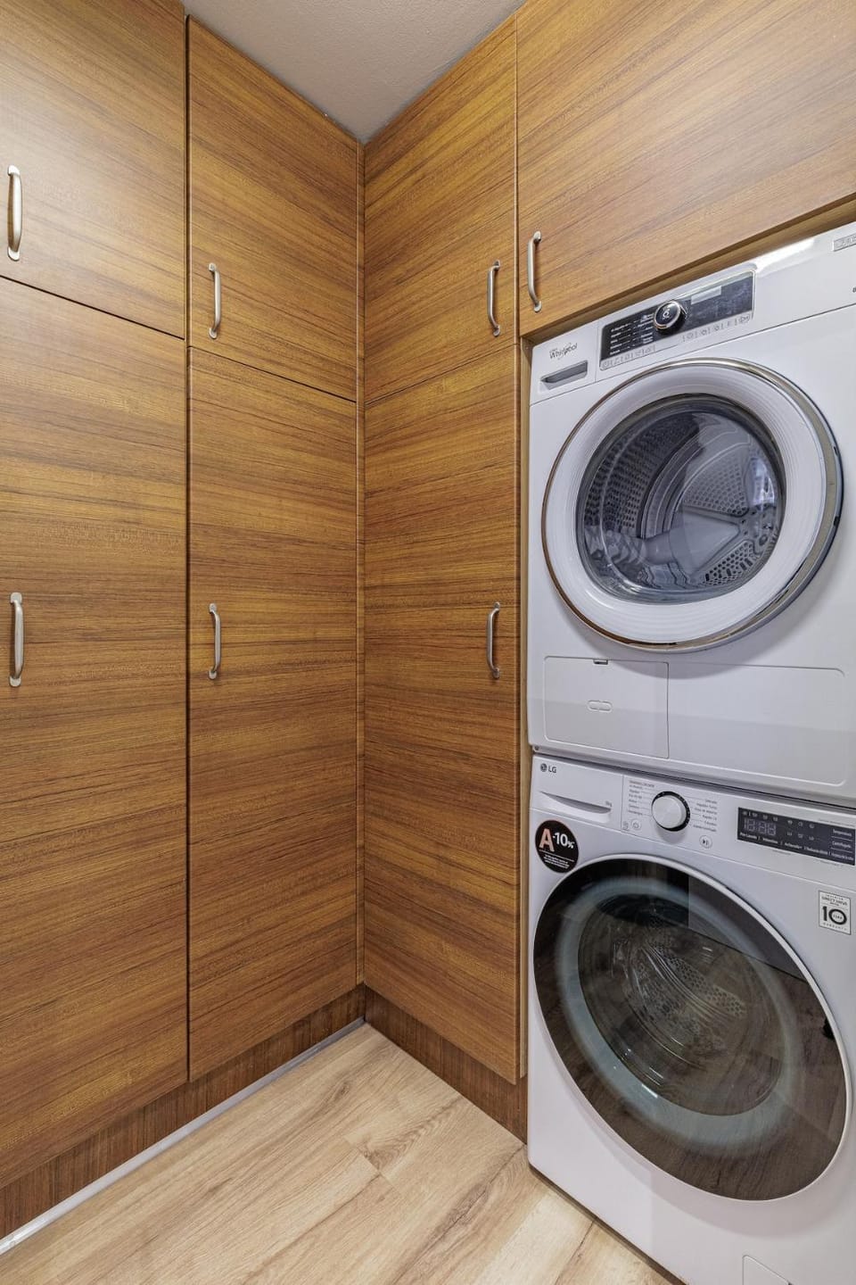 wardrobe, washing machine, dryer