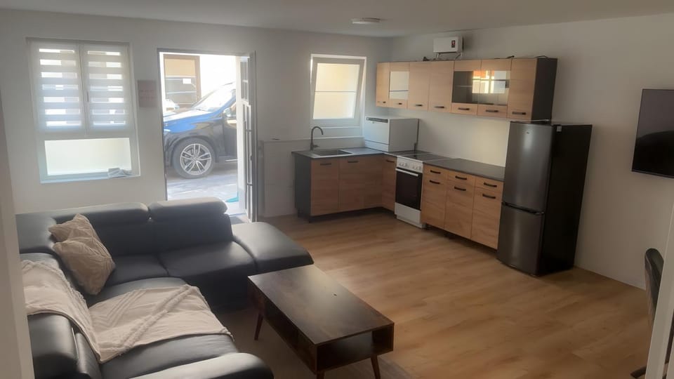Property building, Living room, Bedroom