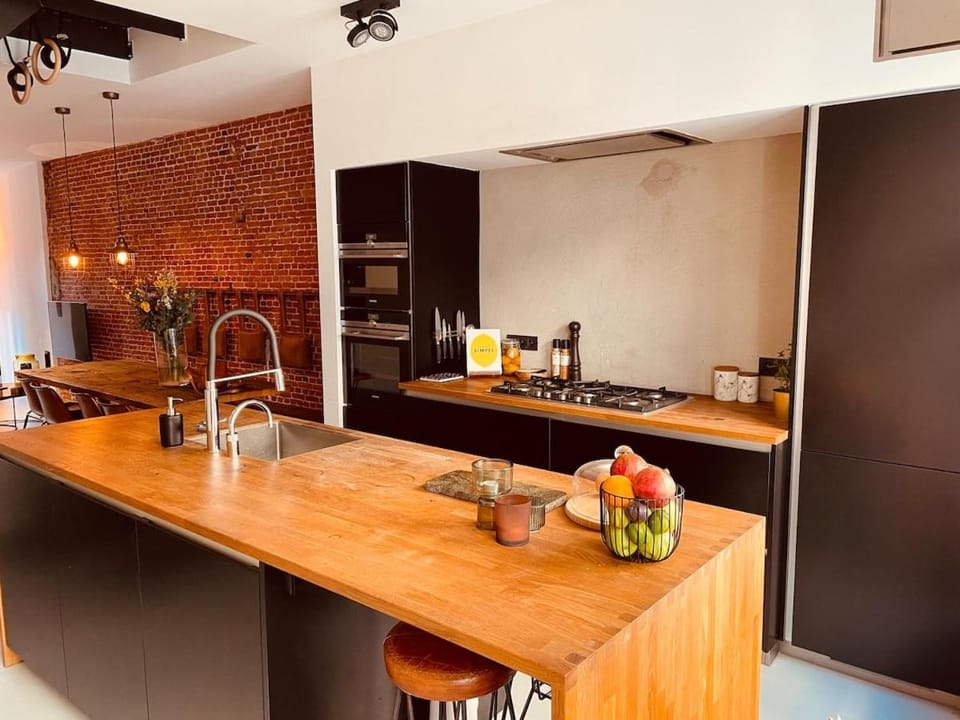 The Industrial Loft Apartment in Antwerp