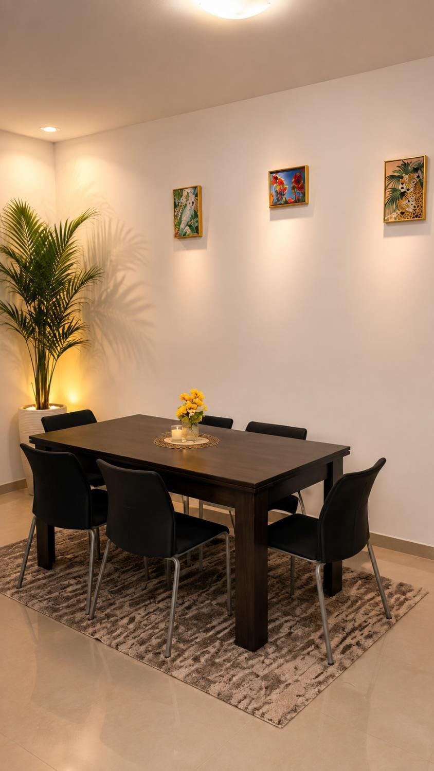 Dining area, Breakfast