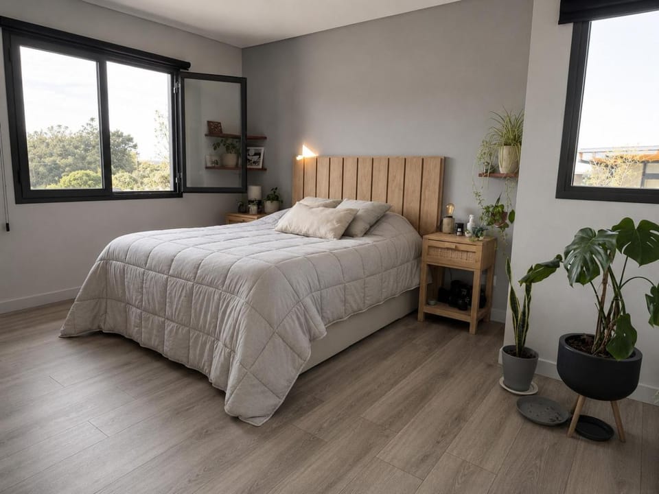 Bed, Bedroom