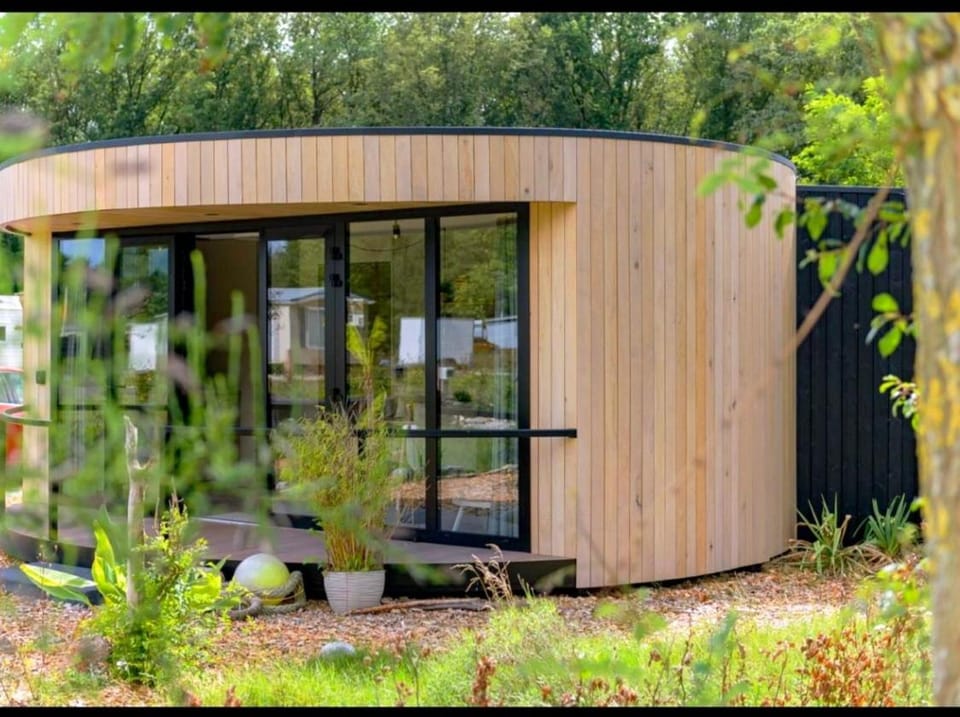 Property building, Spring, Day