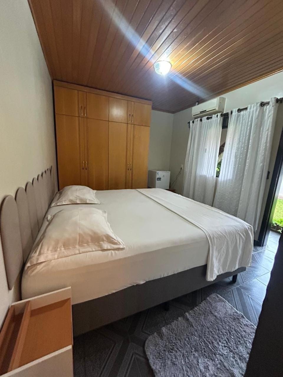 Bed, Photo of the whole room, Bedroom, wardrobe