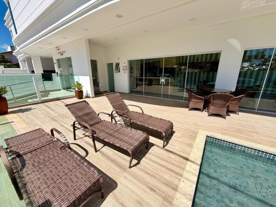 A 50m da Praia de Palmas Vista Mar e Espaco Apartment in Florianopolis