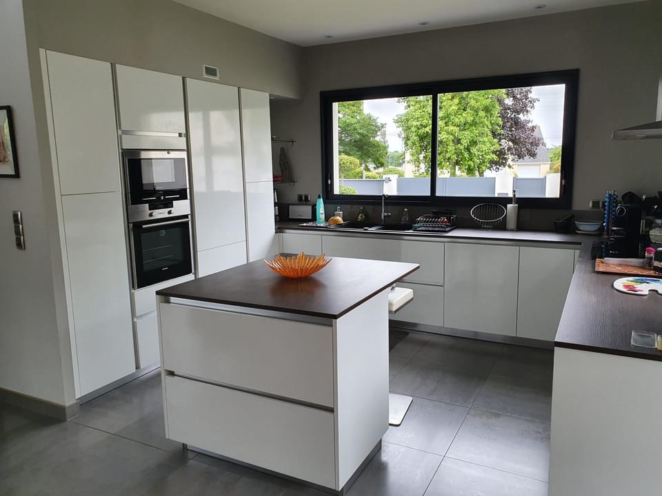 Kitchen or kitchenette, Living room