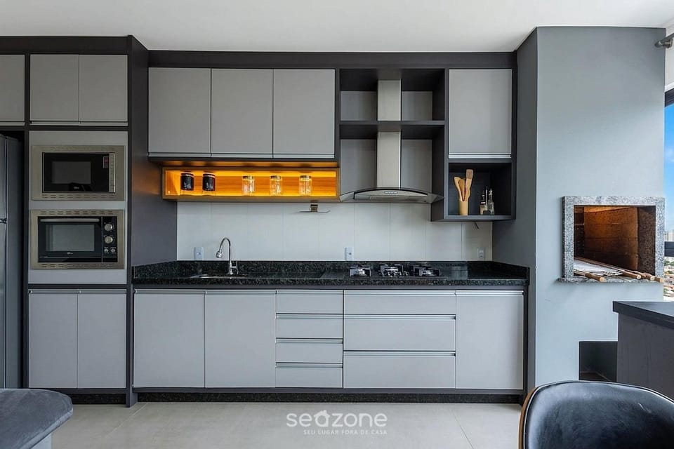BBQ facilities, Kitchen or kitchenette, Seating area