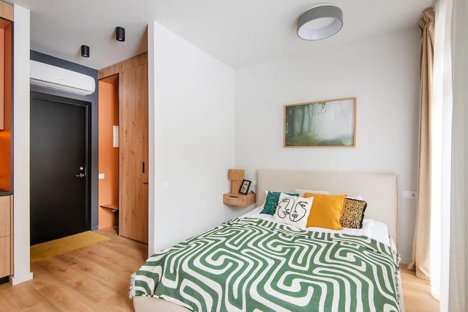 Urban Terracotta Studio in City Center Apartment in Riga