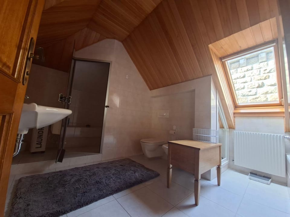 Property building, Bathroom, Living room