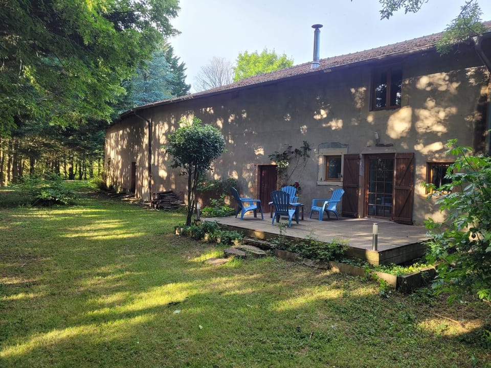 Patio, Natural landscape, Garden view