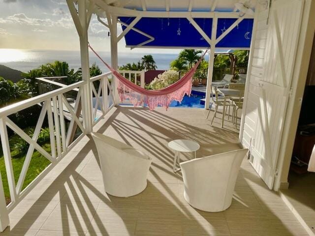 Villa Margaux avec vue mer et piscine, au calme Villa in Bouillante