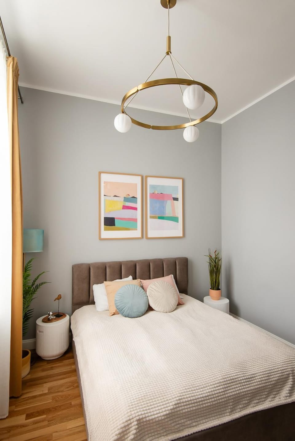 Soft Amber in Historic Building Apartment in Riga