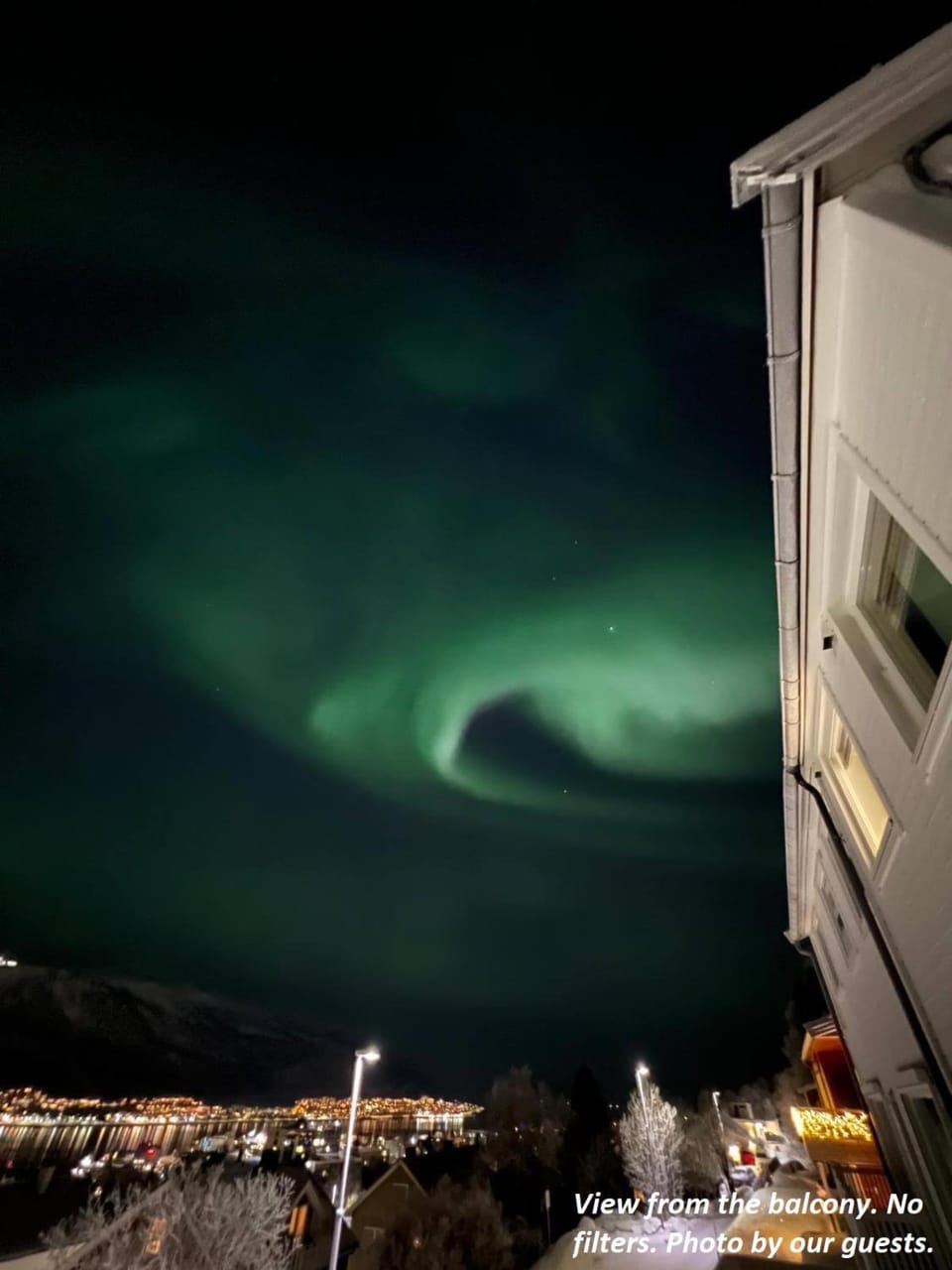 Central apartment with panoramic view and sauna Apartment in Tromso