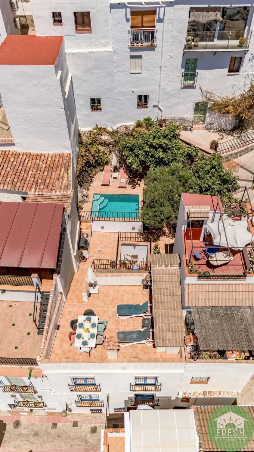Casa Olivo Pool, Terraces and Cómpeta Charm House in Axarquía