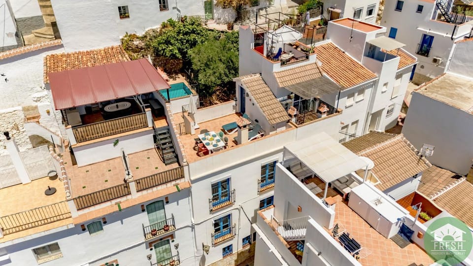 Casa Olivo Pool, Terraces and Cómpeta Charm House in Axarquía