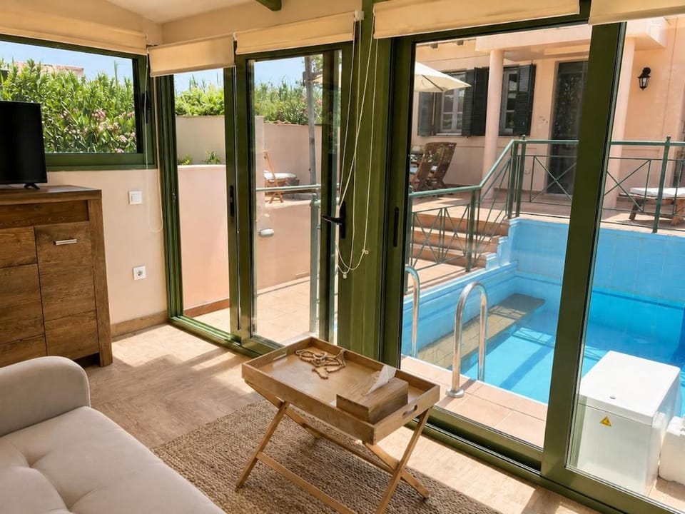 Private Methoni Villa Walk to Castle and Beach Villa in Messenia