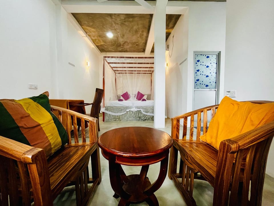 Bed, Photo of the whole room, Seating area, Bedroom