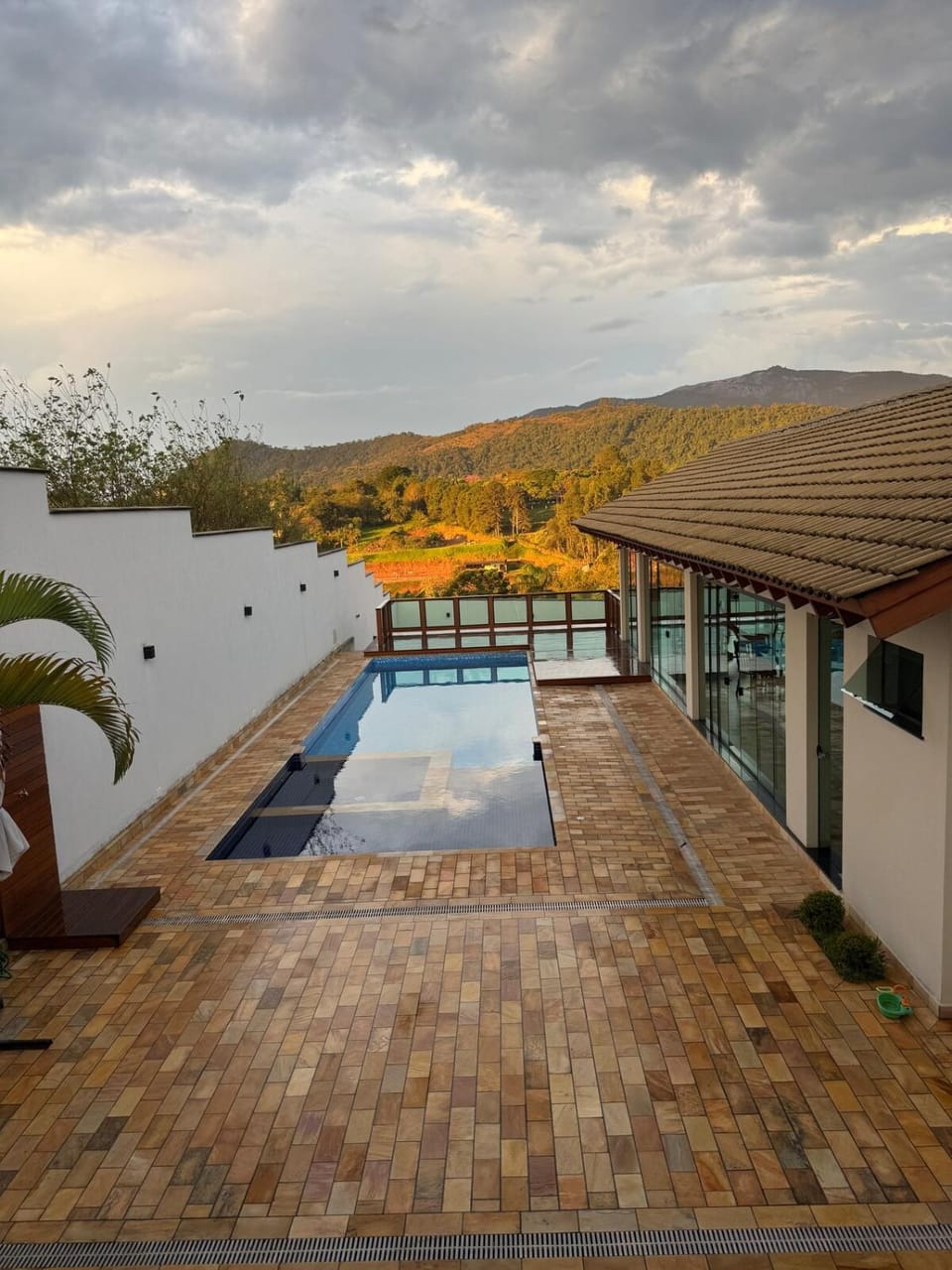 Natural landscape, Hot Tub, View (from property/room), Balcony/Terrace, Mountain view, Pool view