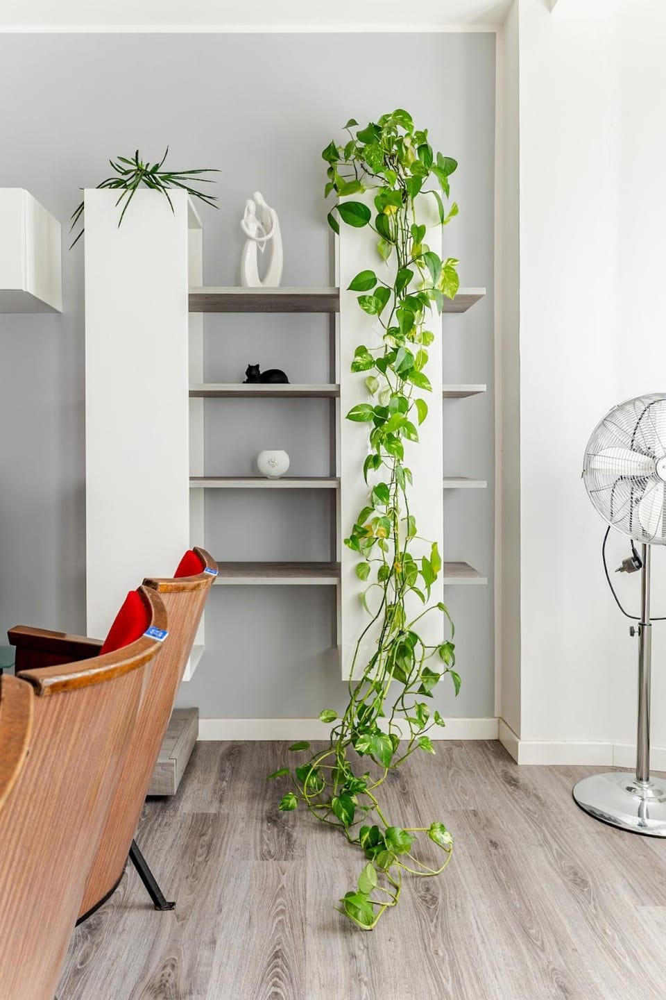 Living room, Floor plan, heating, air conditioner