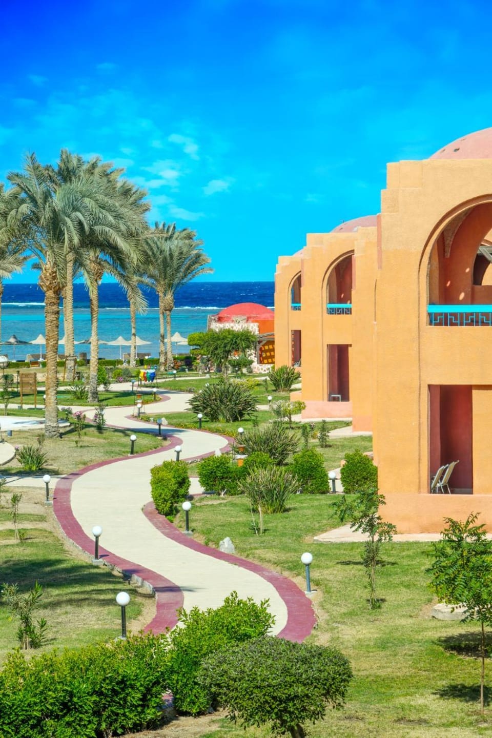 Property building, Garden, Sea view, Inner courtyard view