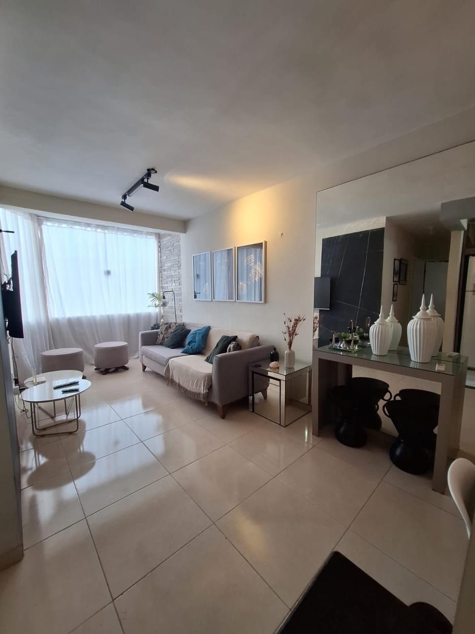 Apto Torre do Sol a 1,5km do Shopping da Ilha e 8km da Praia da Litoranea Apartment in São Luís