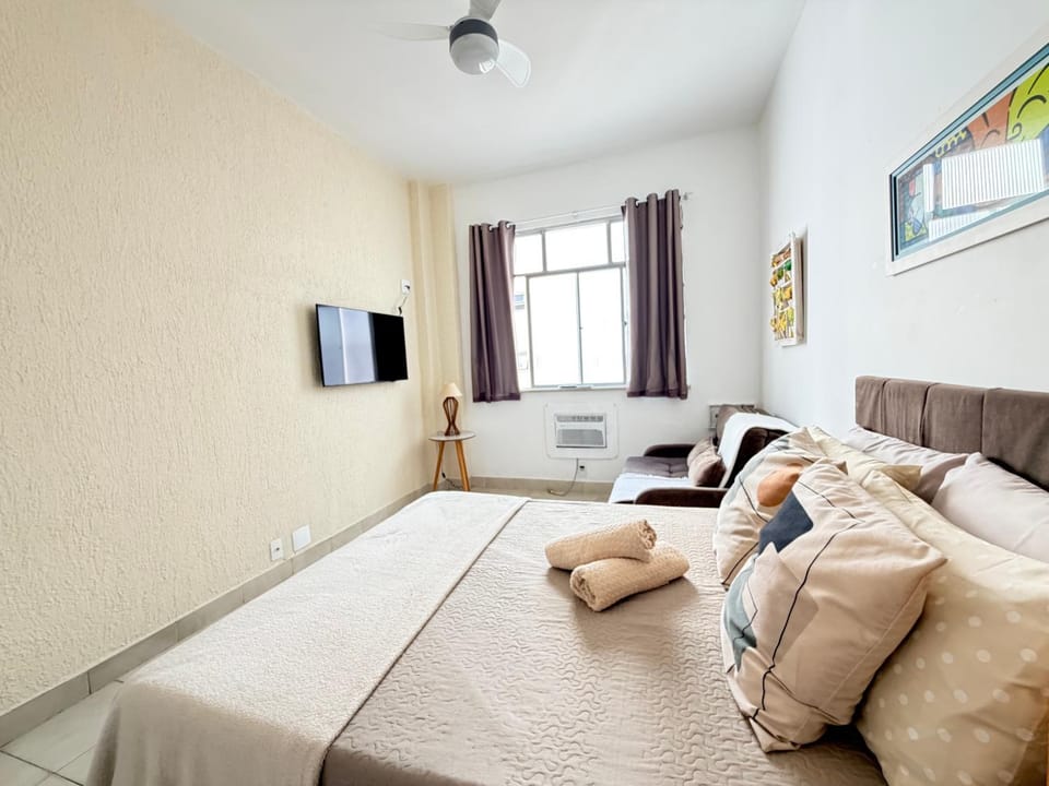 Sol e Mar Copacabana Brisa estudio Apartment in Rio de Janeiro