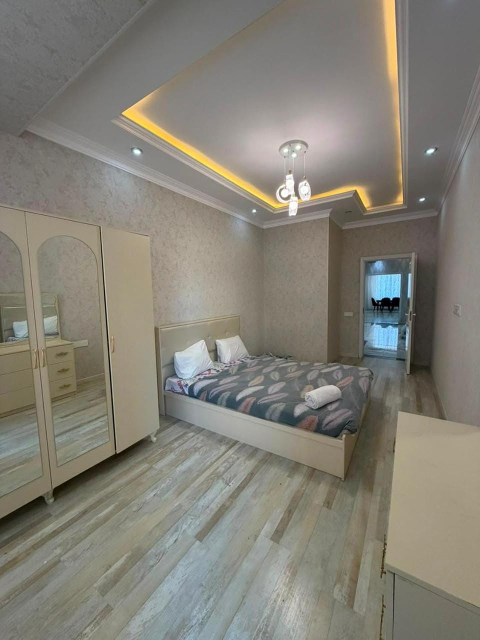 Bed, Bedroom, wardrobe