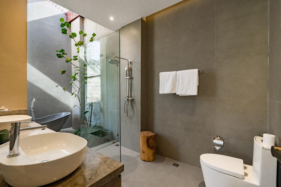Shower, Toilet, Bathroom, towels