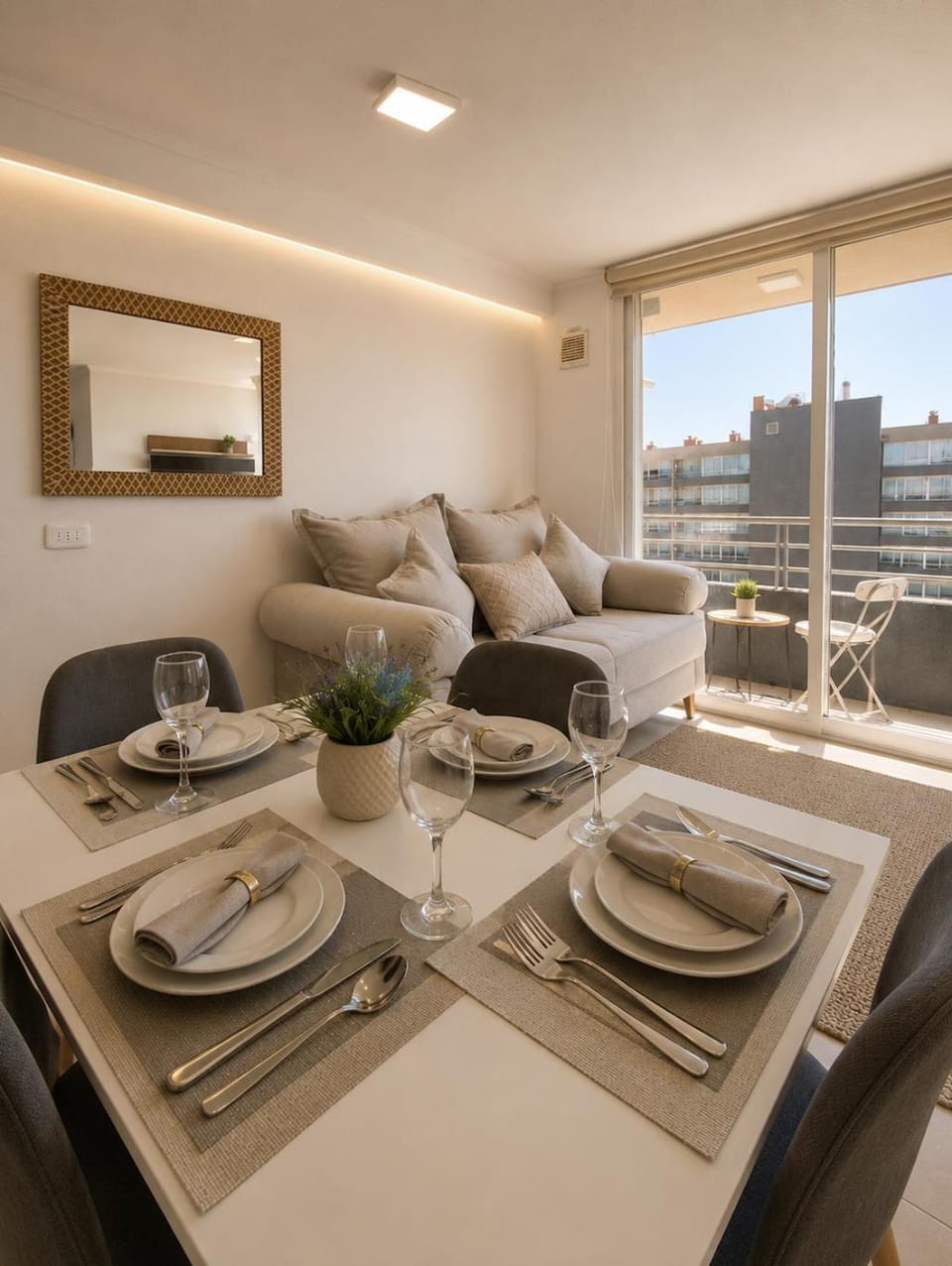 Cómodo dpto en el centro de Serena Apartment in La Serena