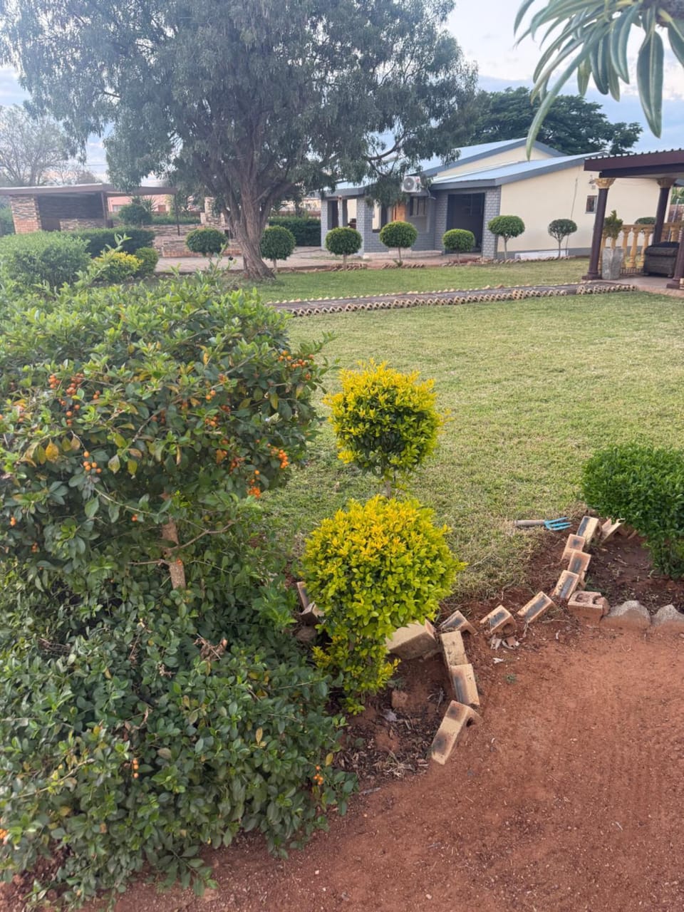 Property building, Garden