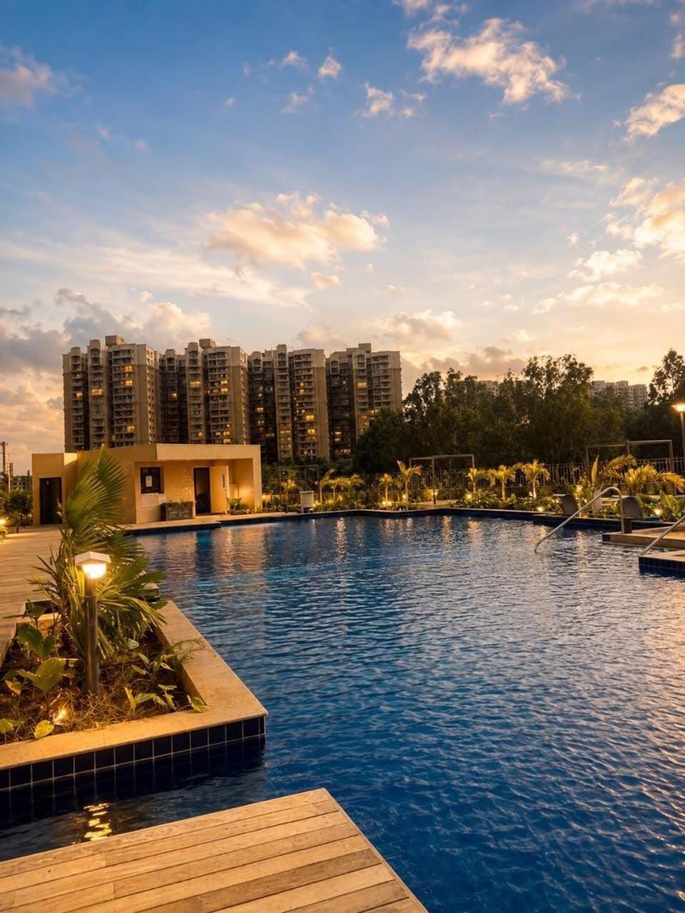 Pool view, Swimming pool