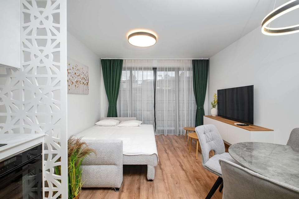 Bed, TV and multimedia, Photo of the whole room