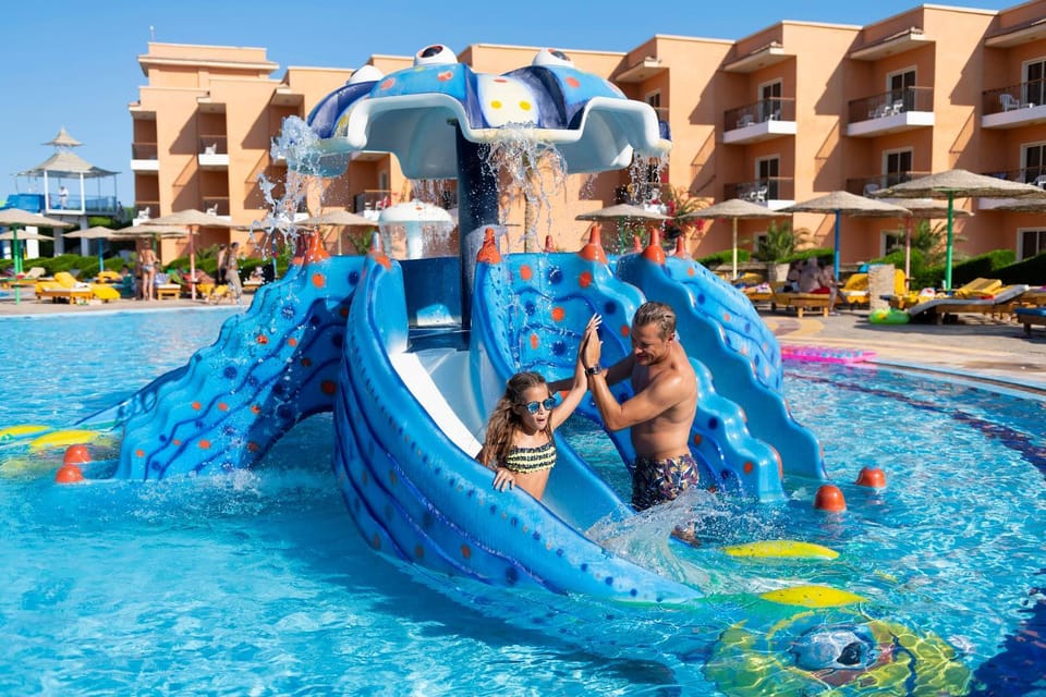 Day, People, Children play ground, Aqua park, Aqua park, Pool view, Swimming pool, children, group of guests, Family