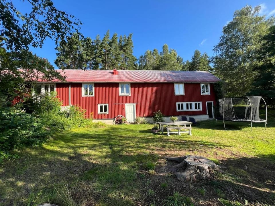 Rural accommodation on a farm House in Sweden