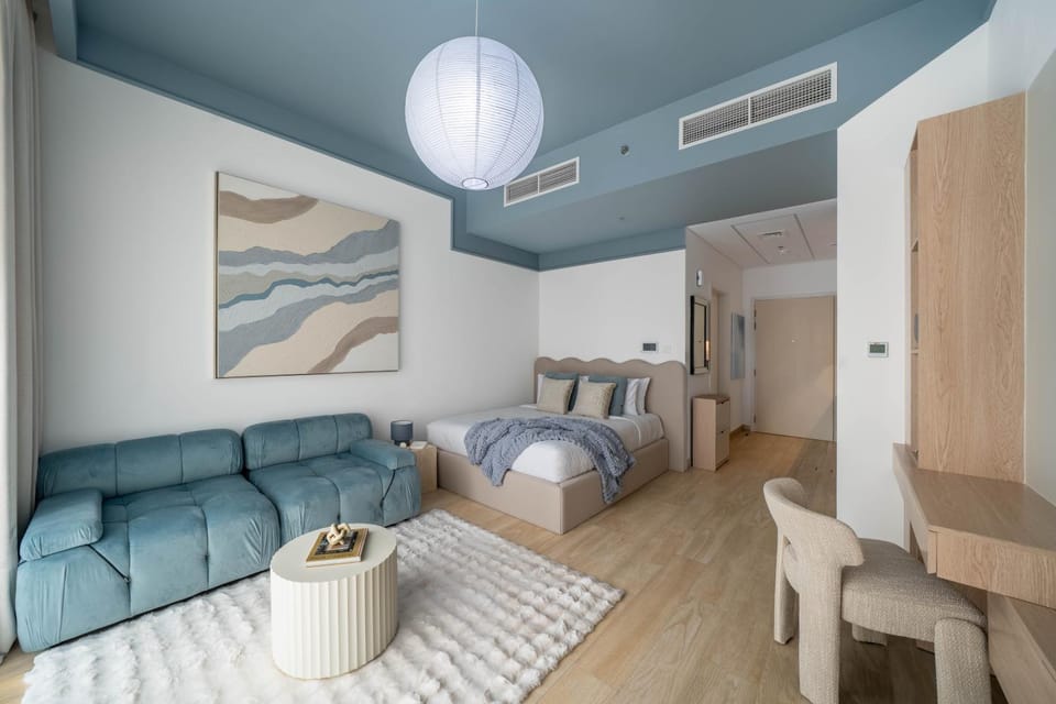 Koro One Chic Studio with Atrium and Pool Apartment in Dubai