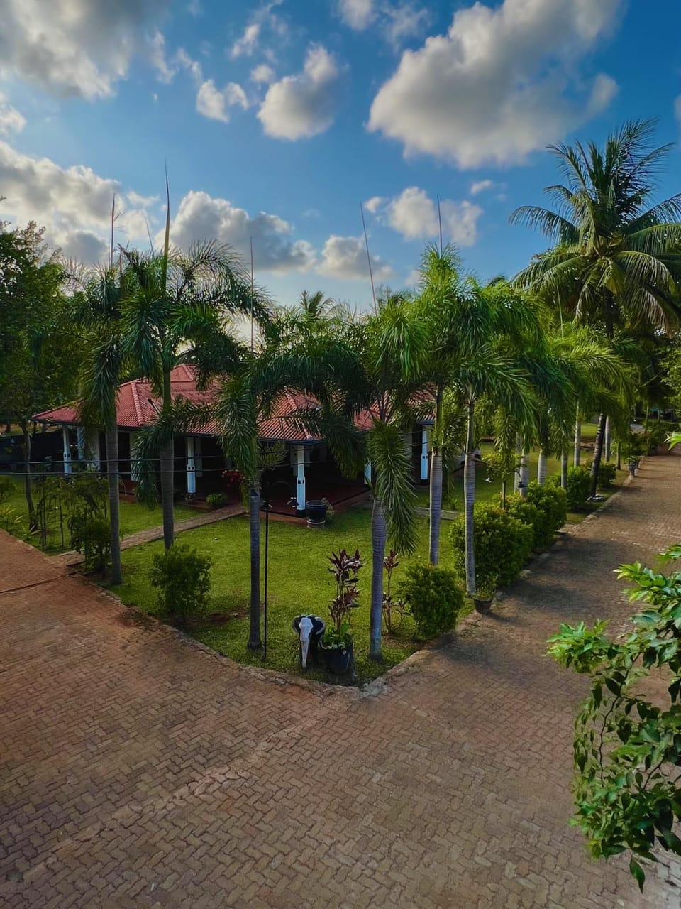 Property building, Garden