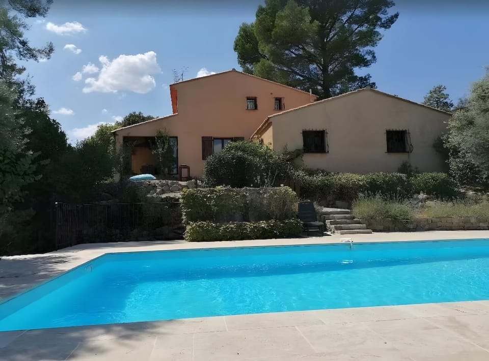 Property building, Living room, Swimming pool