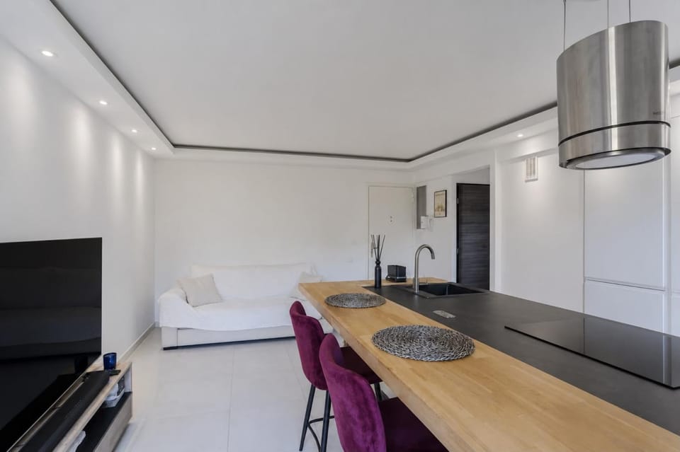 Calme T2 Le Cannet, parking, terrasse et climatisation Apartment in Mougins