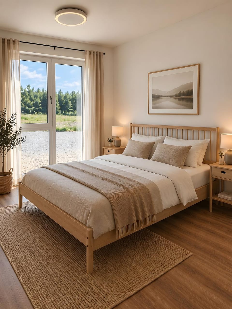 Living room, Bedroom