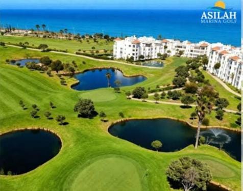 Bel Appt Climatisé avec Balcon, Ascenseur & Piscines Asilah Marina Golf Apartment in Tangier-Tétouan-Al Hoceima