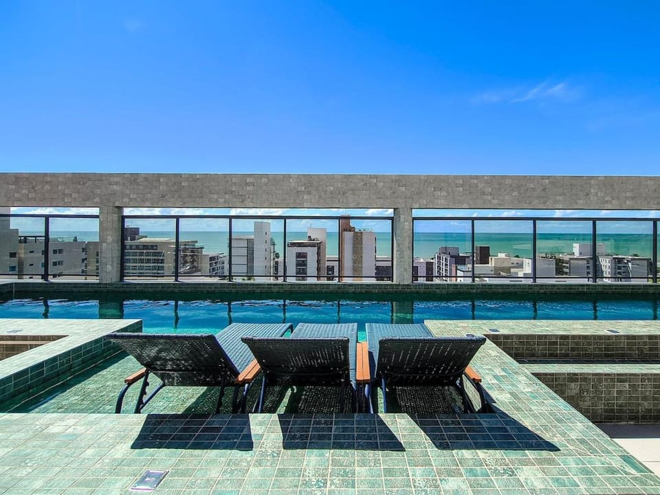 Eq Zen 101 - 3 quartos, linda piscina na cobertura Apartment in Cabedelo