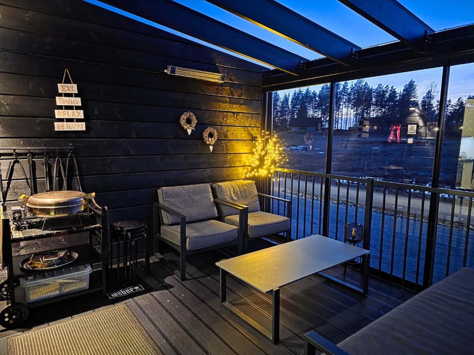 Patio, BBQ facilities