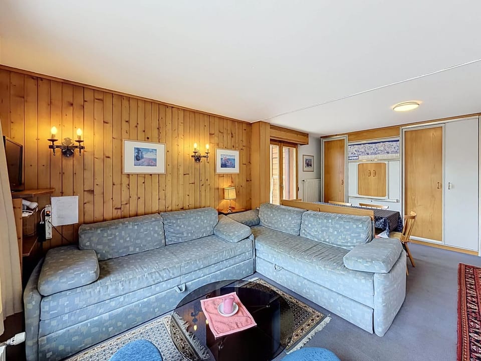 Arcade 605 charming studio with south facing balcony Apartment in Bagnes